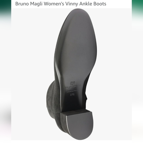 Bruno Magli Women's Vinny Black Suede Ankle Boots NWT size 11 - Picture 3 of 14